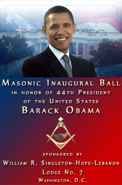 Masonerie politica: balul masonic de inaugurare a investirii a lui Barack Obama.